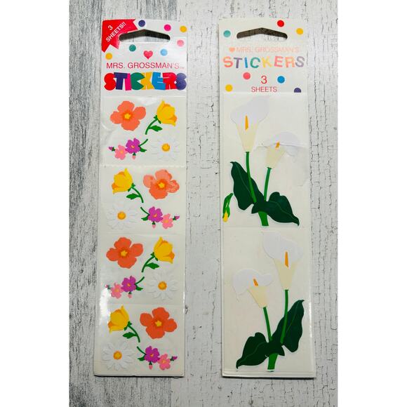 Vintage Lot of Mrs. Grossman Sandilion Stickers Animals holiday scrapbook - Picture 5 of 12